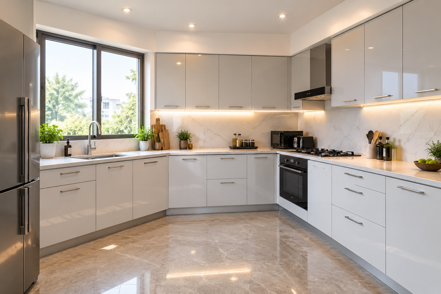 Kitchen after renovation